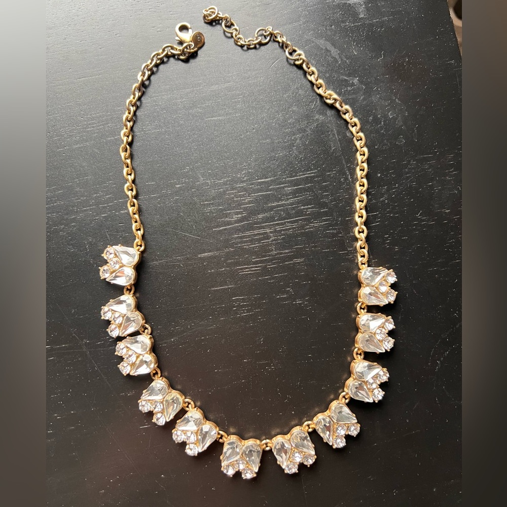 J Crew Crystal Necklace